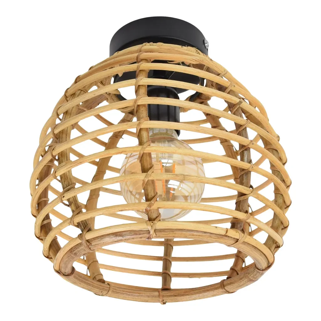 Urban Interiors Deckenlampe Bambus Durchmesser 25 cm