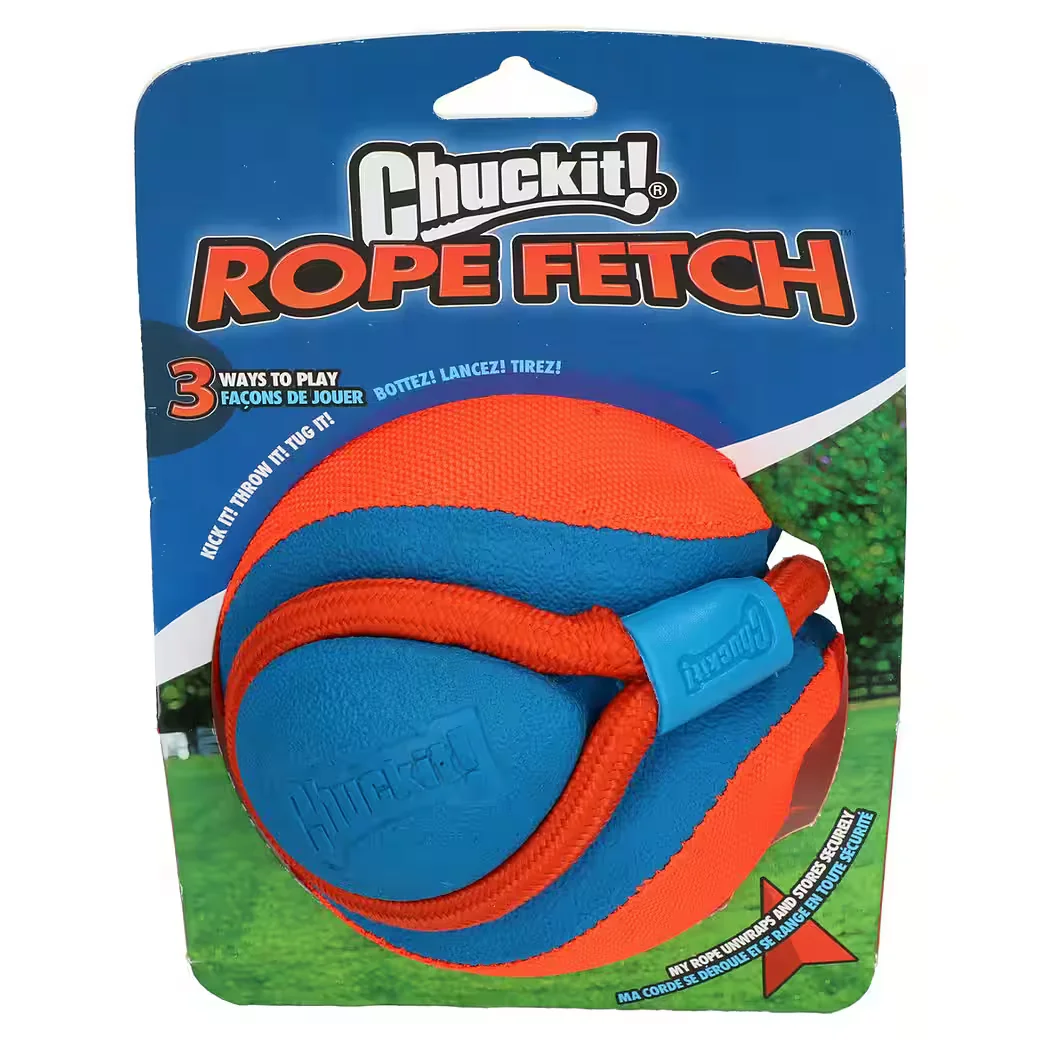 CHUCKIT Rope Fetch Wasserspielzeug Hundespielzeug schwimmfähig
