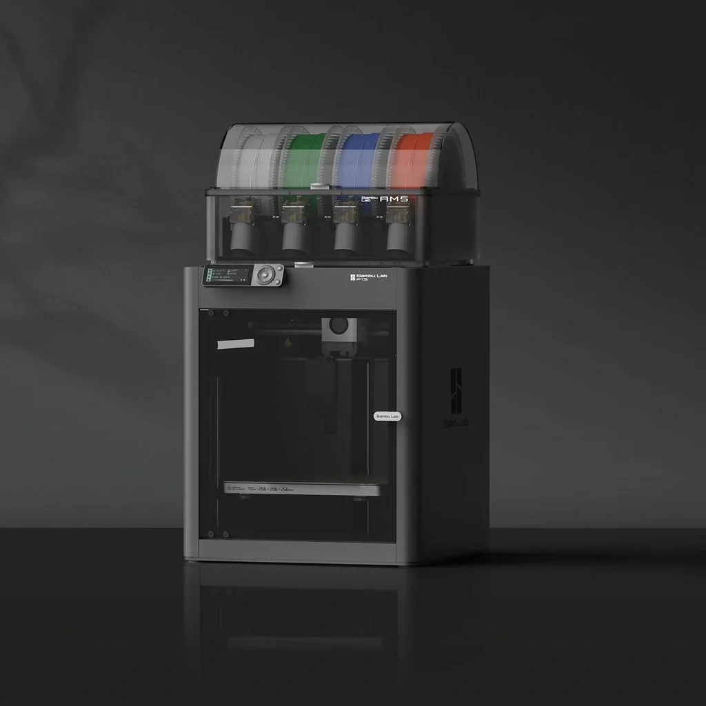 BambuLab P1S Combo FDM 3D Drucker mit Kamera Software und Filament