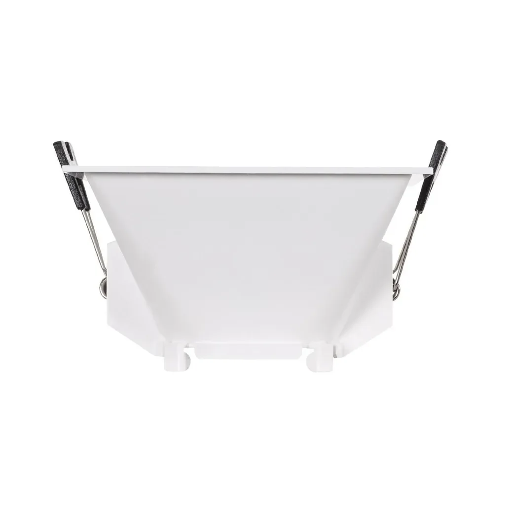 LEDKIA Downlight Einbauspot eckig GU10 6W warmweiß schwarz 85x85mm
