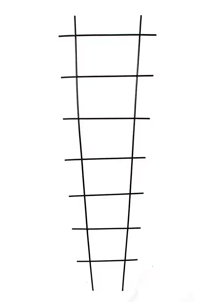 DANDIBO Rankgitter Metall 65 cm grün Steckzaun Rankhilfe Art 307