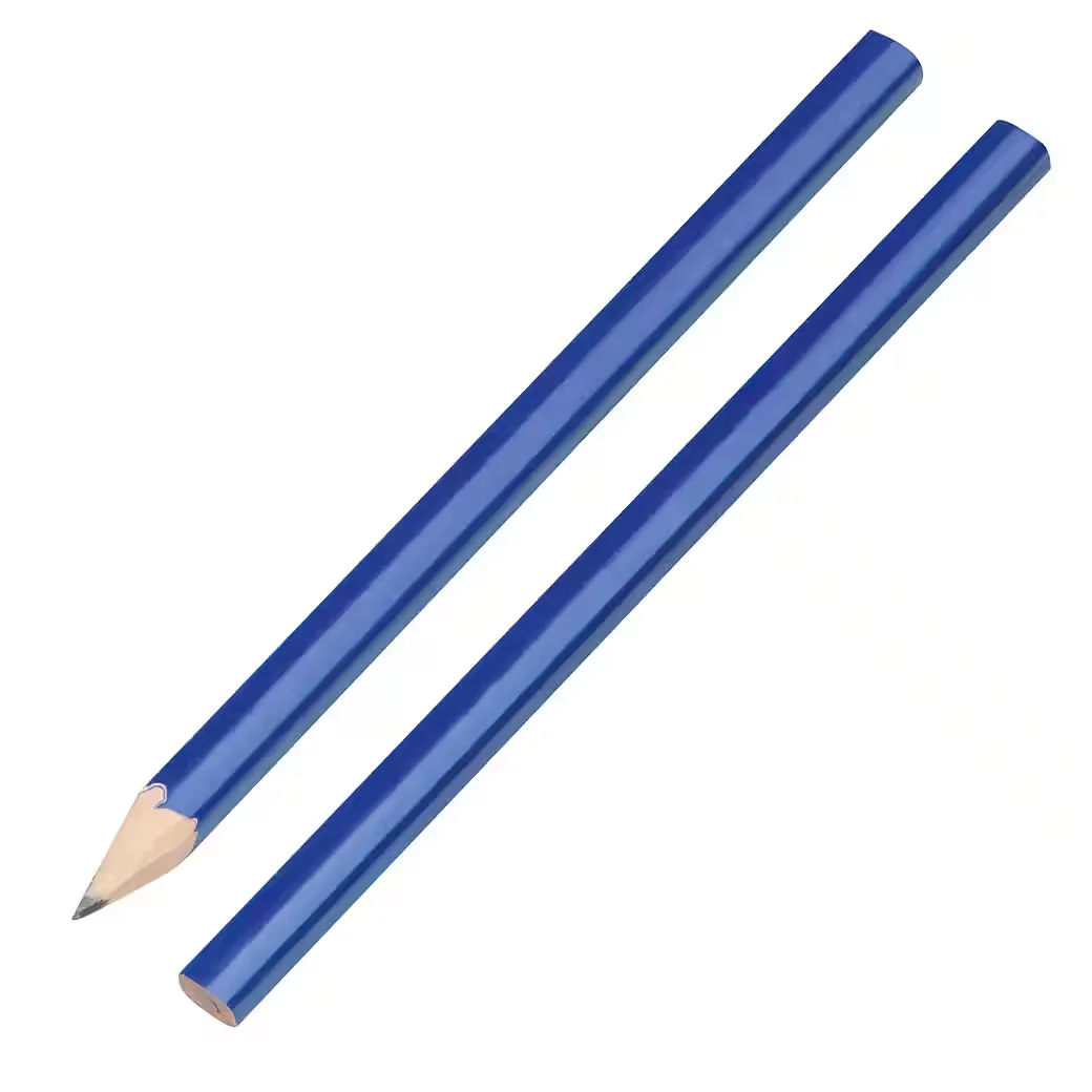 EASY GIFTS Zimmermannsbleistifte 15 Stück 17,7 cm rot blau weiß