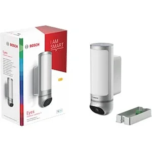 Bosch Smart Home Eyes Außenkamera II silber WLAN Sicherheitskamera
