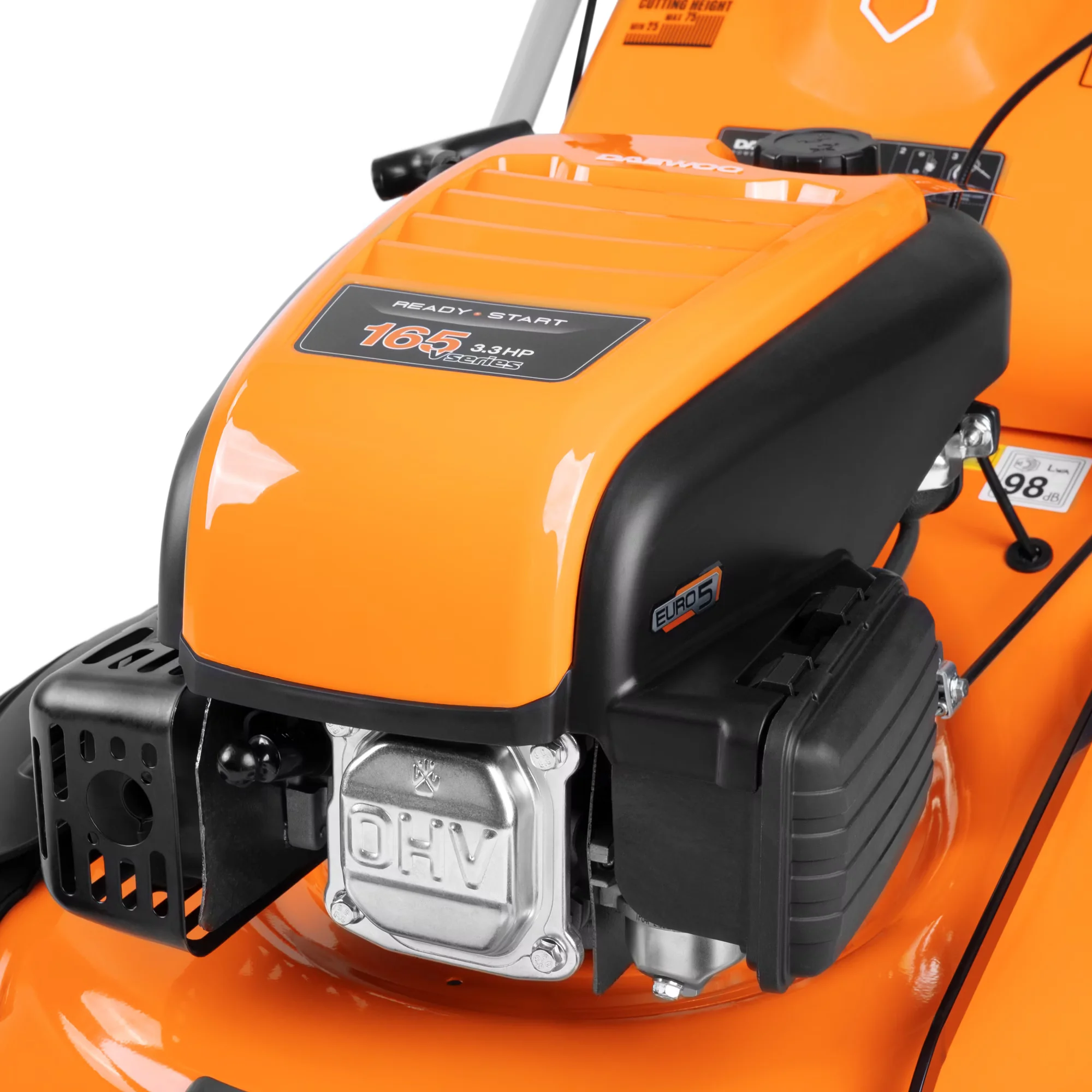 Daewoo Power Products Benzin Rasenmäher für Gartenpflege