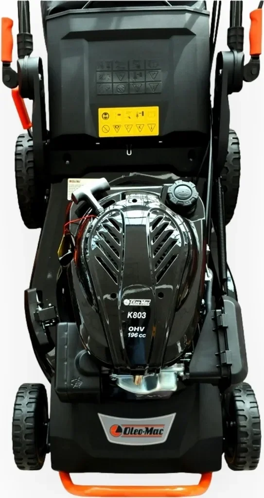 Oleo-Mac GVH53TK Benzin Rasenmäher 196 cc für Garten präziser Schnitt