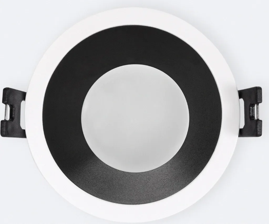 LEDKIA Einbaustrahler GU10 6W 4000K Schwarz konisch Ausschnitt 75 mm