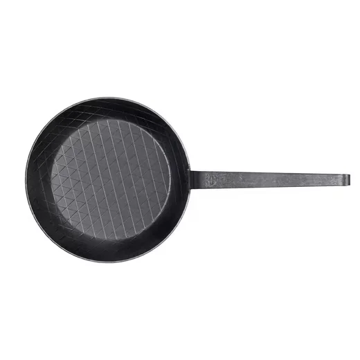 Gräwe Bratpfanne 24 cm mit Hakenstiel, extra hoher Rand