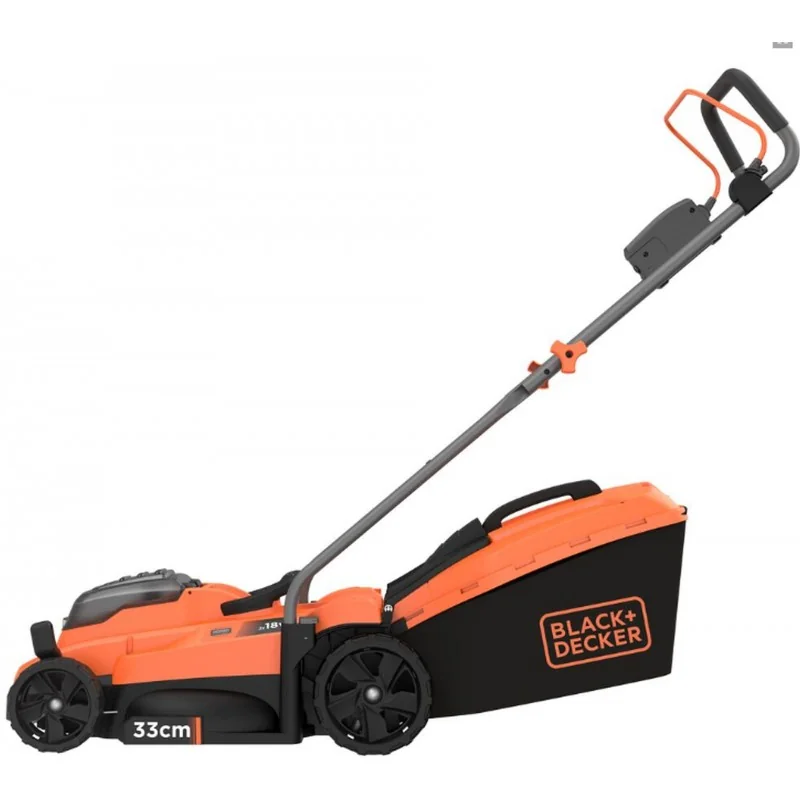 Black & Decker BCMW3318L2-QW Akku Rasenmäher 33 cm 2x18V 2x2,5Ah 35 L