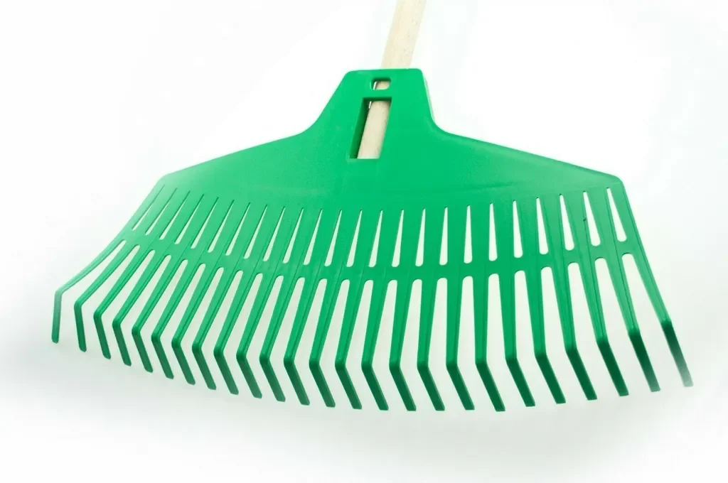 Prosperplast Rechen FOCUS grün 46 cm Arbeitsbreite 165 cm Stiel