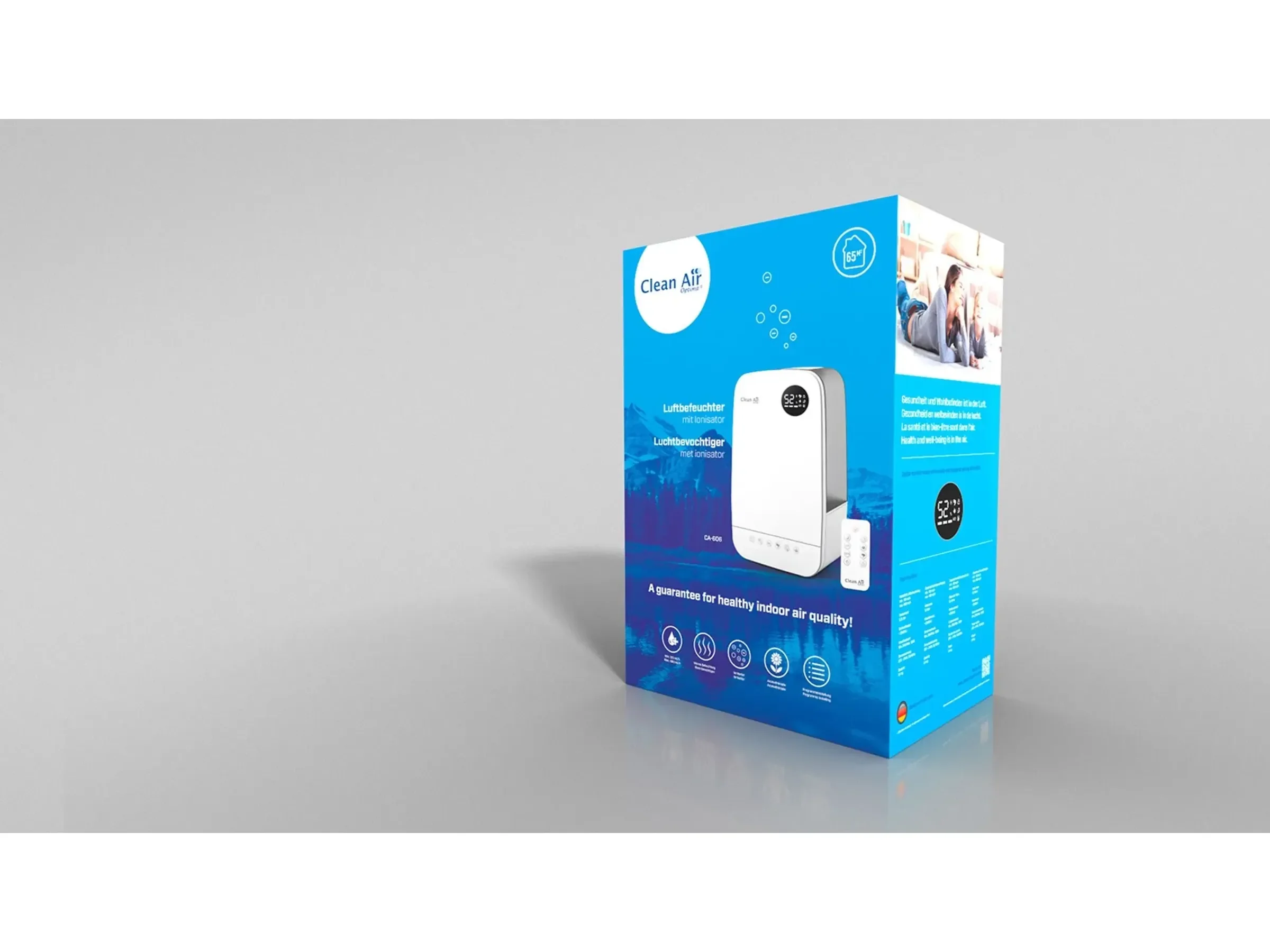 Clean Air Optima CA606W Luftbefeuchter 480 ml/h bis 65 m²