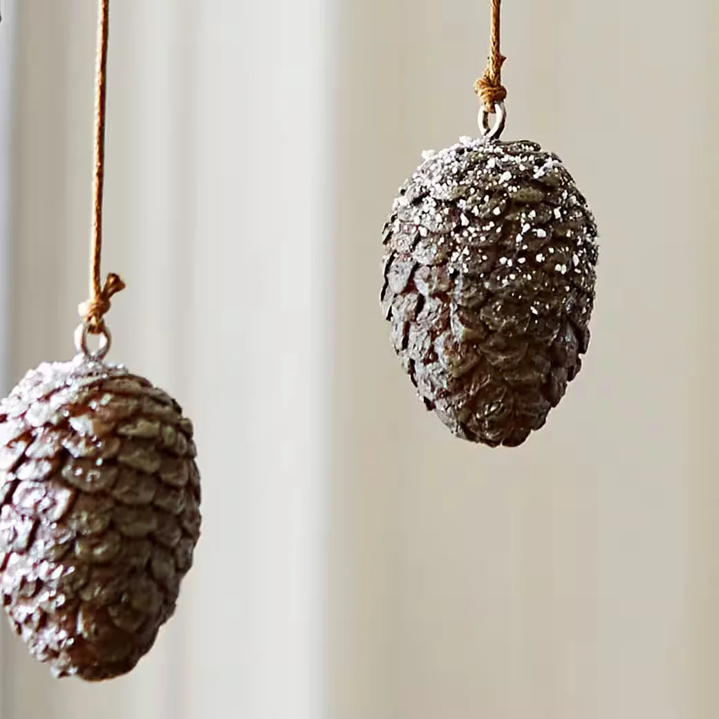 MIRABEAU Dekoobjekt Vögel 4er Set Vianne braun Dekofiguren