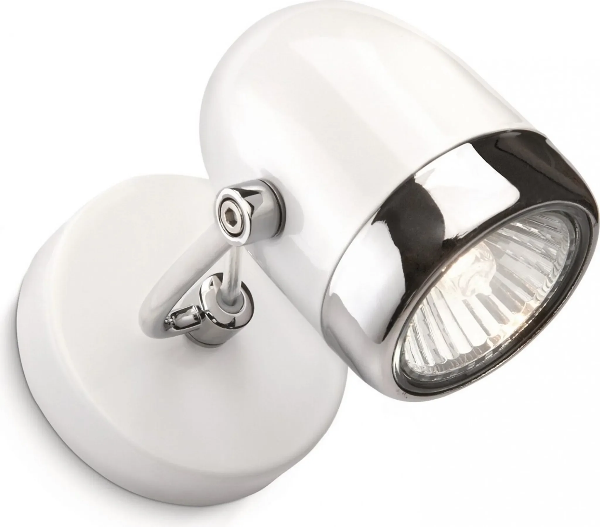 Philips myLiving Aufbauspot – 1-flammig, Weiß