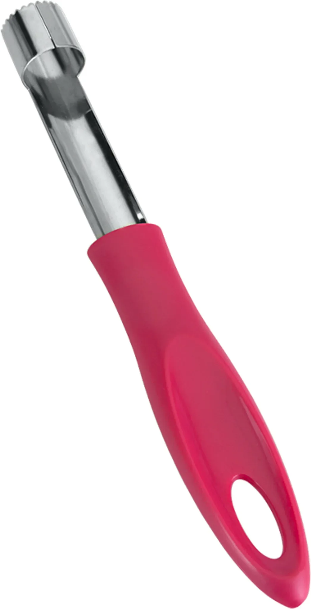 Metaltex – Apfelausstecher „Cherry“, 18 cm (Chromotherapy-Serie)