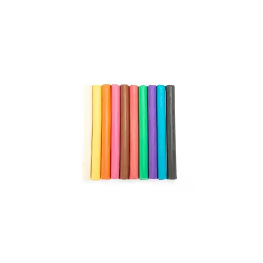 MOULIN ROTY Popipop Knete Set 10 Farben für Kinder Modellieren
