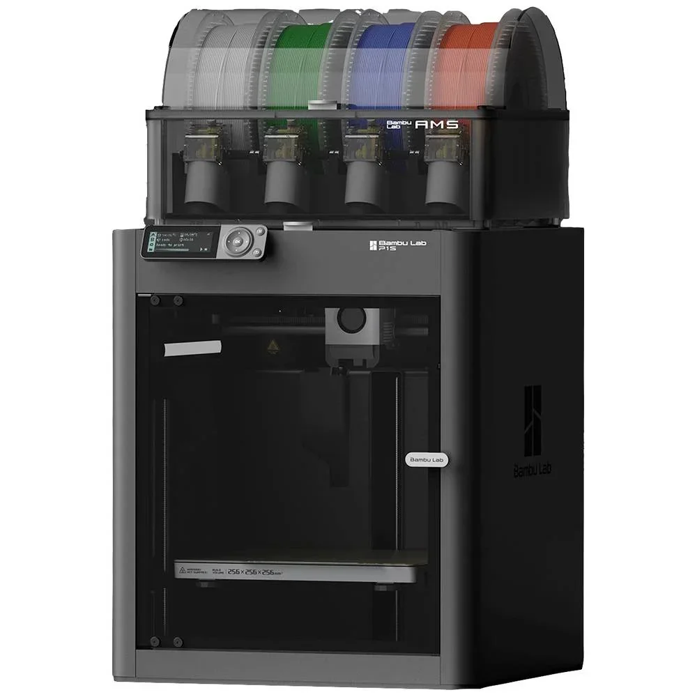 BambuLab P1S Combo FDM 3D Drucker mit Kamera Software und Filament