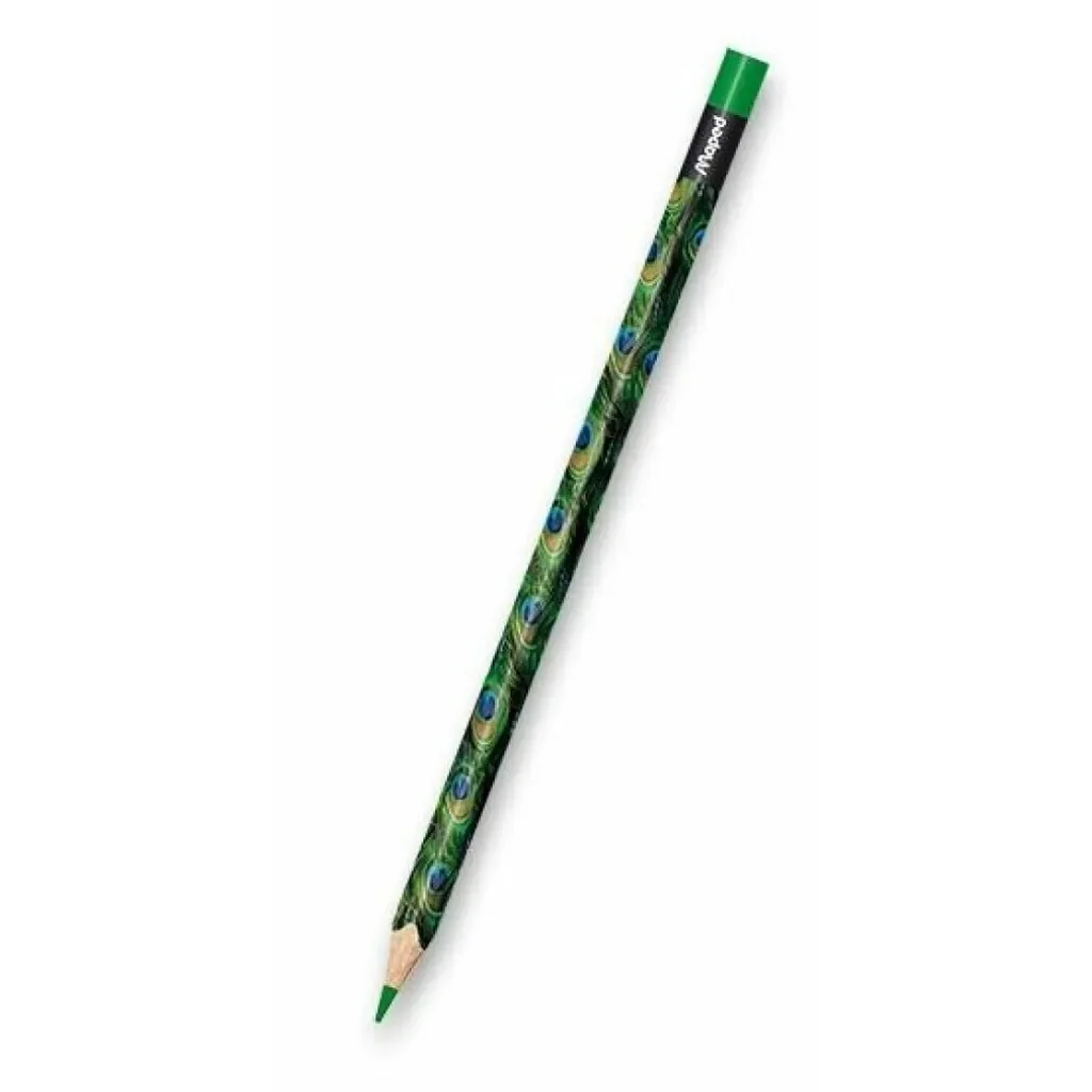 Maped Color'Peps Animals Dreikant-Buntstifte 12 Farben Kartonetui