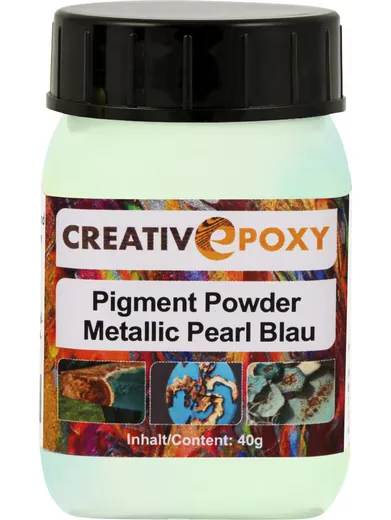 BOLDT Pigmentpulver Pearl Blue 40 g Metallic Effekt