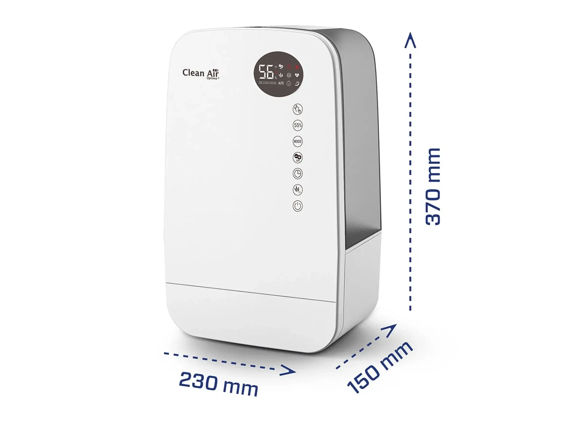 Clean Air Optima CA607W Smart Luftbefeuchter für Räume bis 65 m2