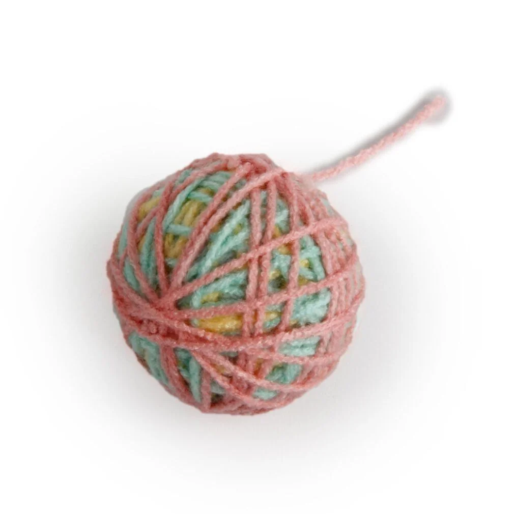 ALL FOR PAWS AFP Knotty Habit Yarn Ball Plüsch Katzenspielzeug