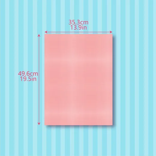 LUXUSKOLLEKTION Seidenpapier Metallic Rosegold 100 Blatt 50x35 cm