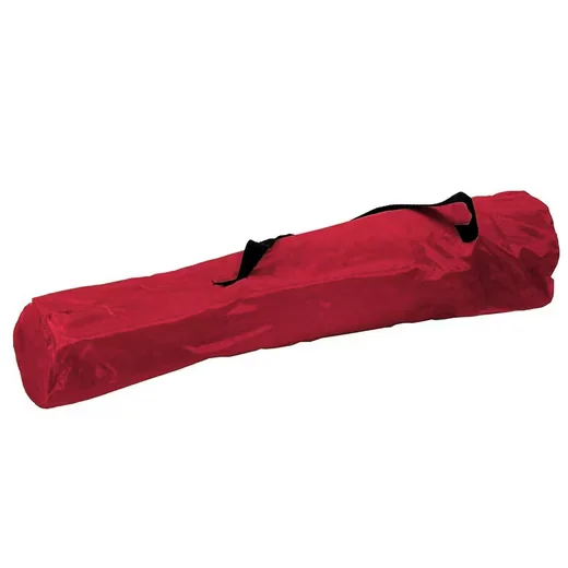 INDA-EXCLUSIV Campingstuhl Anglersessel mit Getränkehalter Tasche rot