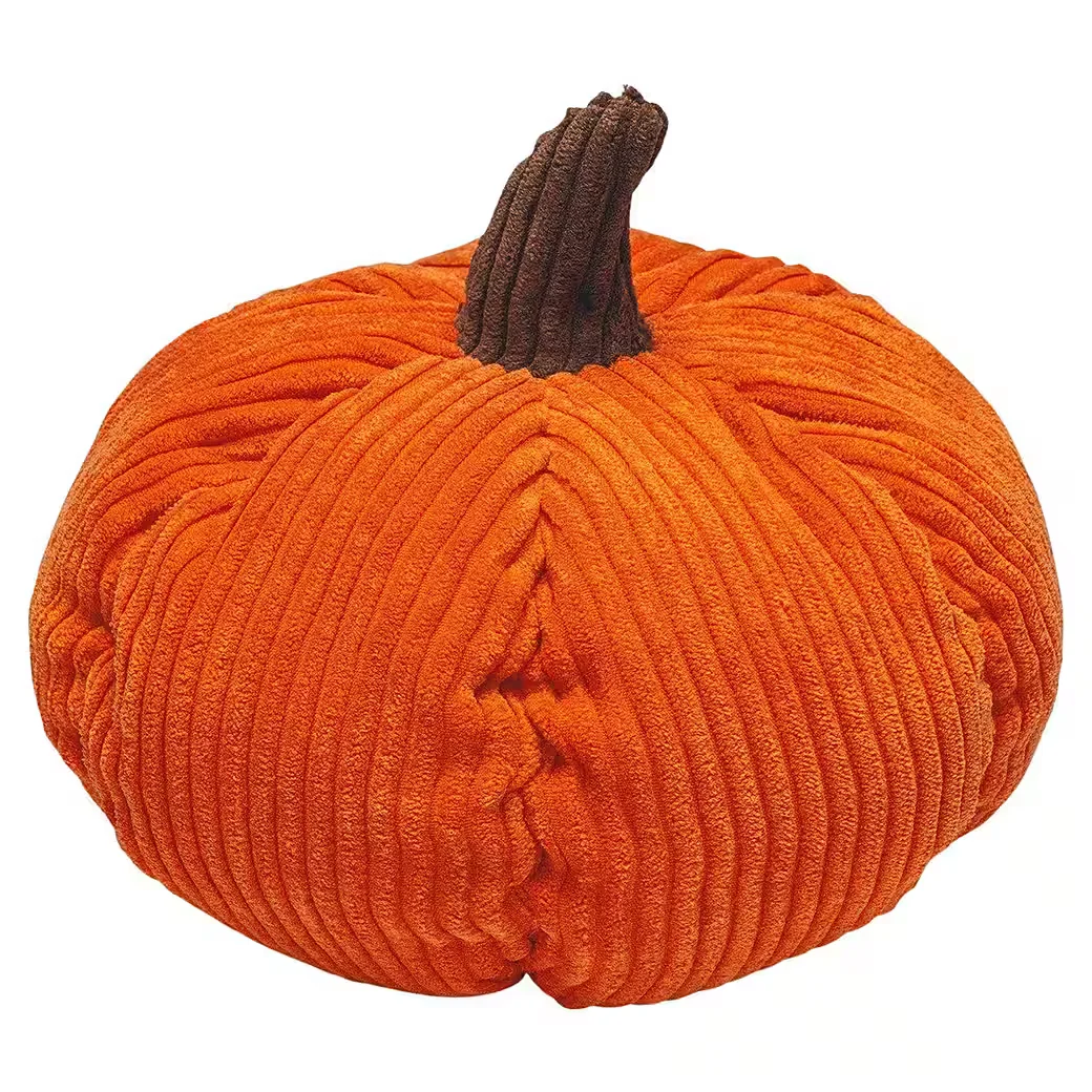 BEEZTEES Hundespielzeug Koba Kürbis aus Cord orange Kuscheltier