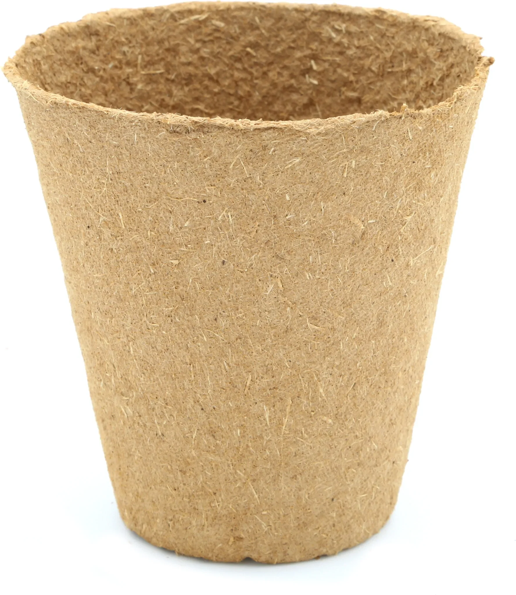 FLORTUS – Anzuchttöpfe rund Ø 8 cm aus Holzfaser (60 Stück)