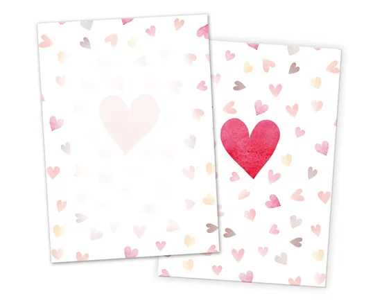 JUNAPACK Briefpapier A4 Blumen Ostern lose Briefbögen für Drucker
