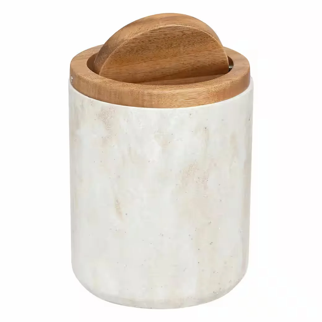 5FIVE SIMPLY SMART Tischrestebehälter Come beige für Küche