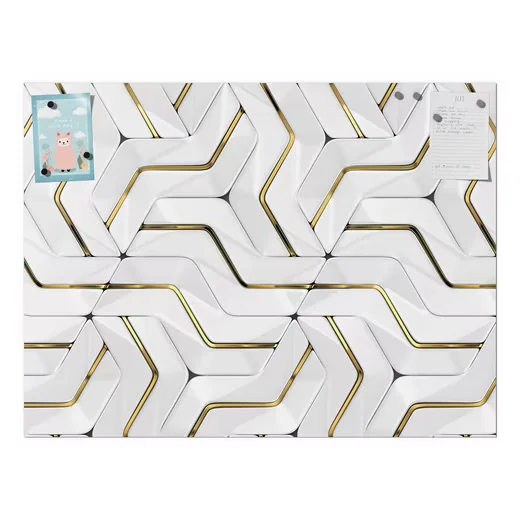 DEQORI Magnetfolie Hochglanzmuster flexible magnetische Folie