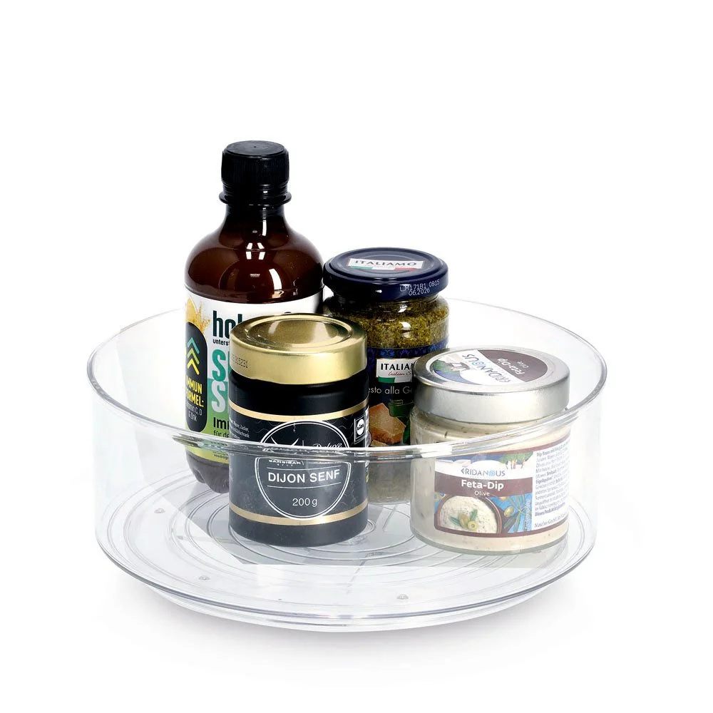 ZELLER PRESENT Küchenorganizer Set Dreh-Organizer aus Kunststoff
