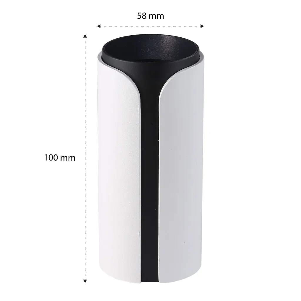 MasterLED Sento GU10 Deckenstrahler Spot Aluminium 58 mm Schwarz Weiß