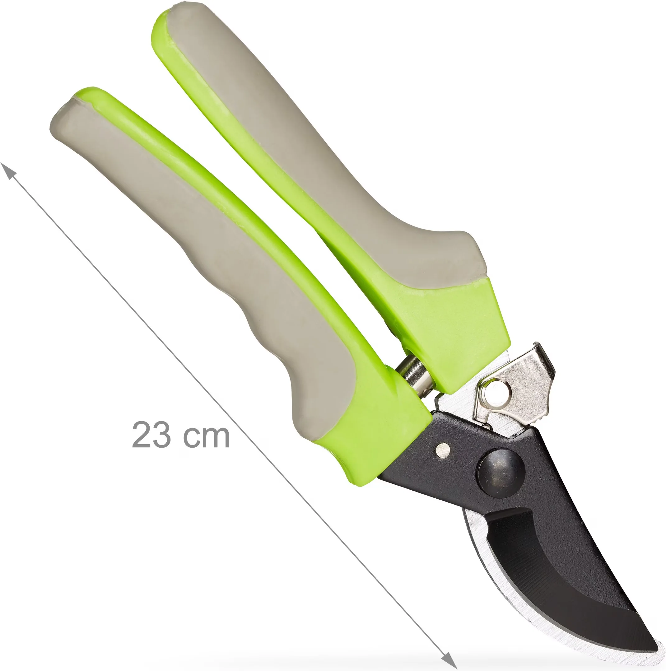 Relaxdays Gartenschere aus Stahl Handschere für Äste