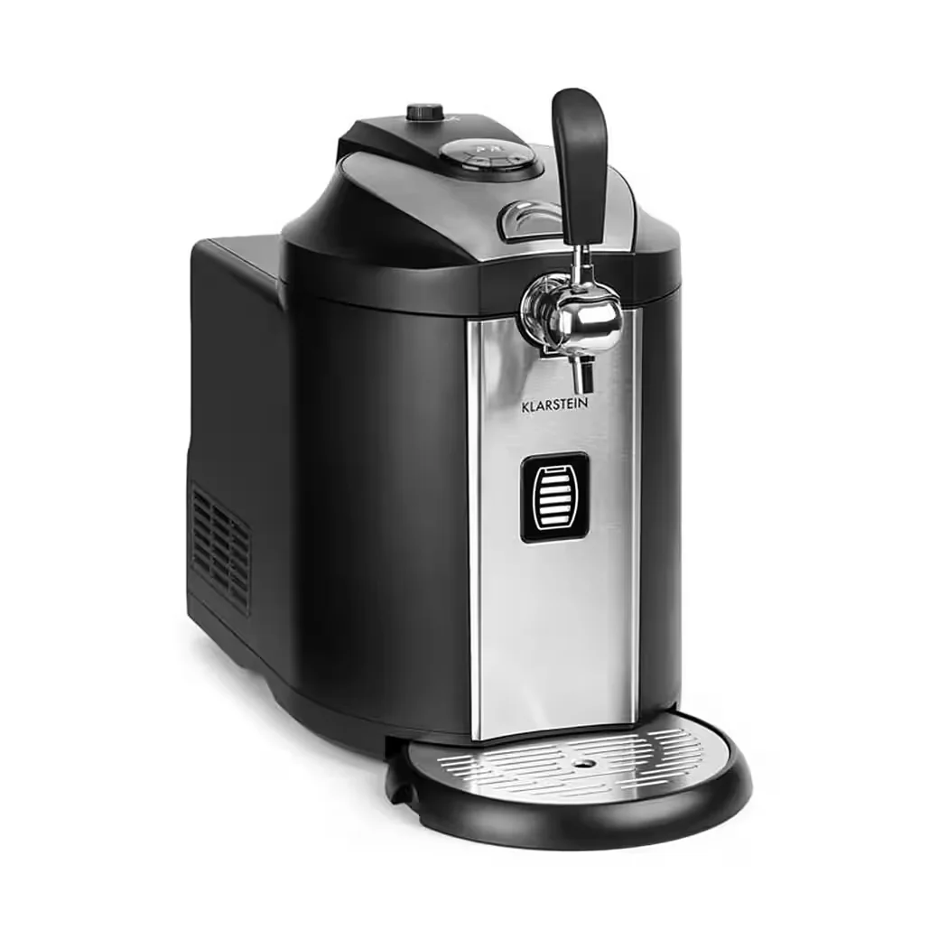 KLARSTEIN Beerkules Bierzapfanlage für 5L Fässer, 120W, 4h Kühlung