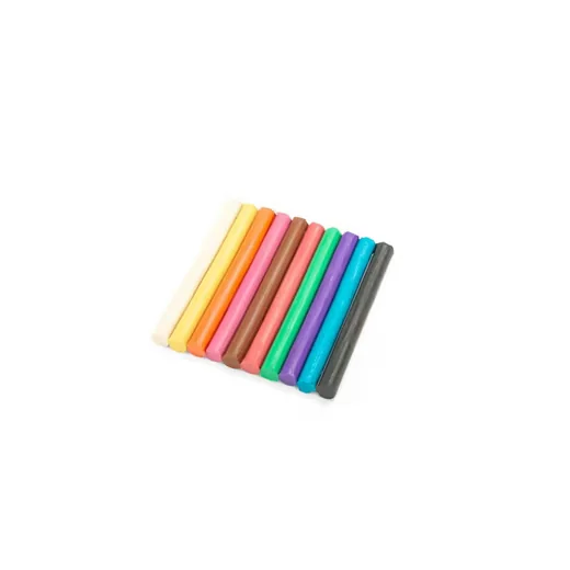 MOULIN ROTY Popipop Knete Set 10 Farben für Kinder Modellieren