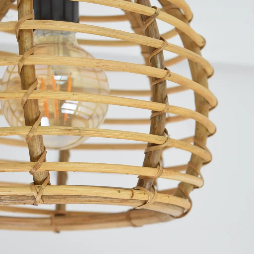 Urban Interiors Deckenlampe Bambus Durchmesser 25 cm