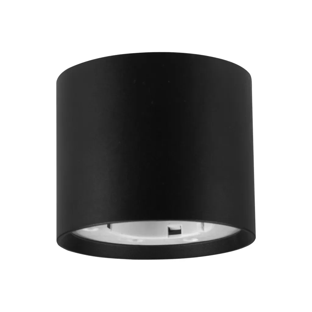 MasterLED Sino GX53 Aufbauleuchte rund schwarz Aluminium IP20