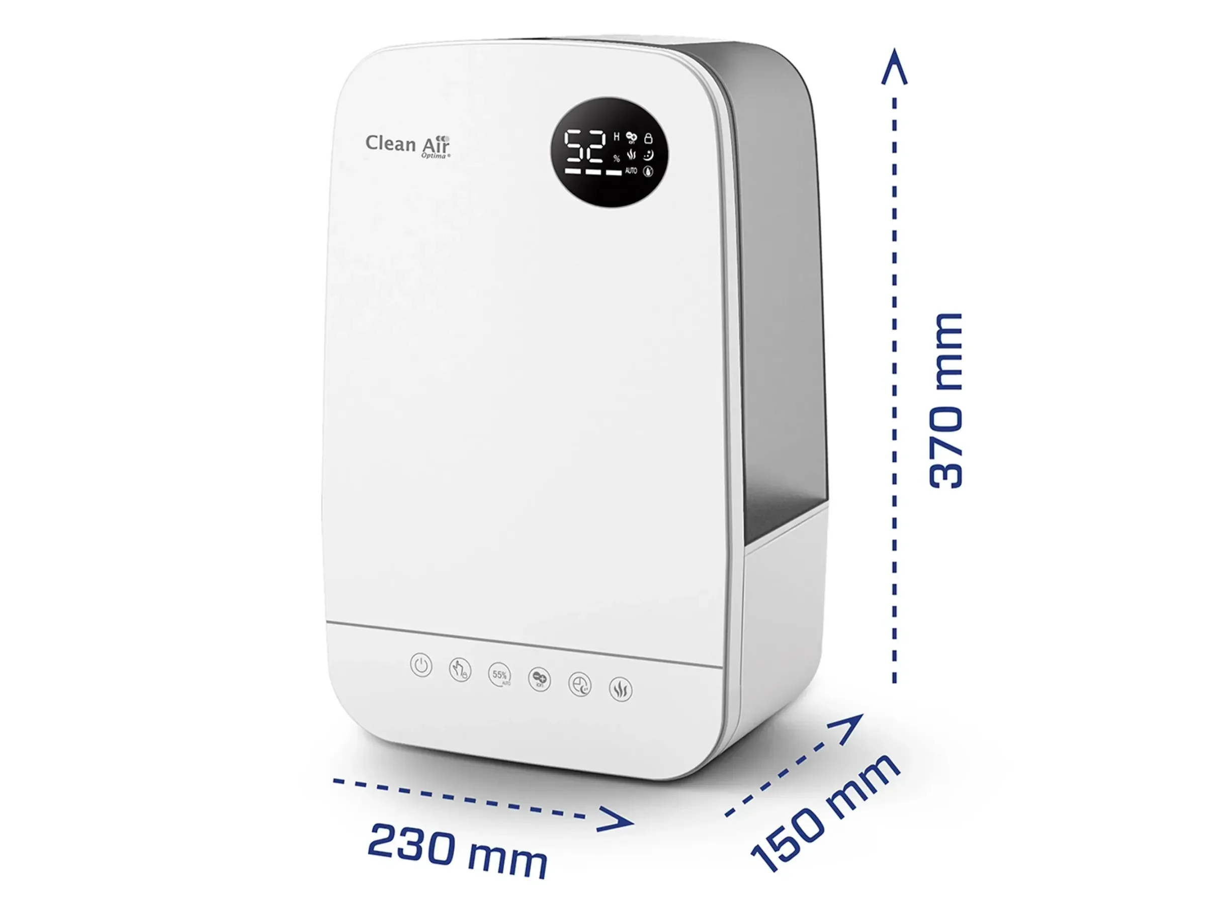 Clean Air Optima CA606W Luftbefeuchter 480 ml/h bis 65 m²