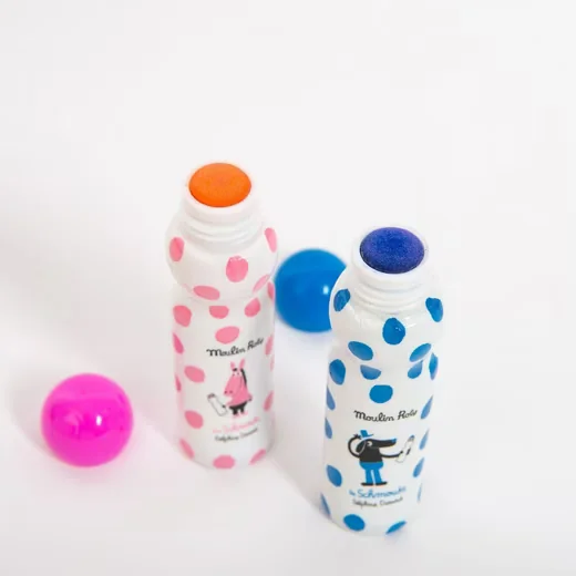MOULIN ROTY Kreativset 8 Stempelmarker Malset für Kinder Basteln