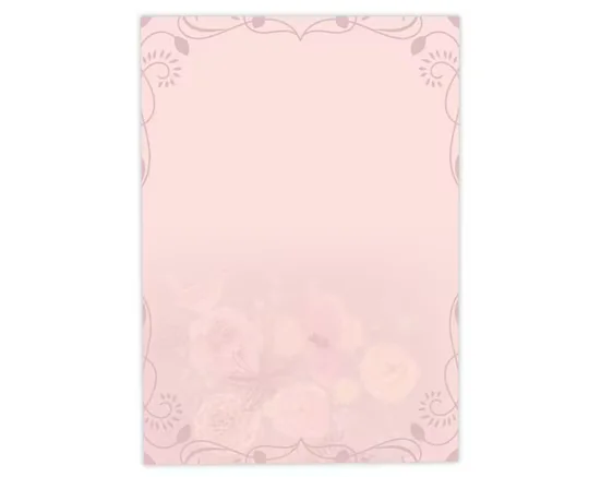 JUNAPACK Briefpapier A4 Blumen Ostern lose Briefbögen für Drucker