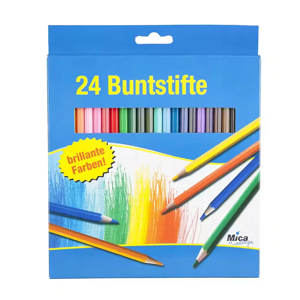 MICA Besttoy Holzbuntstifte 24er Set