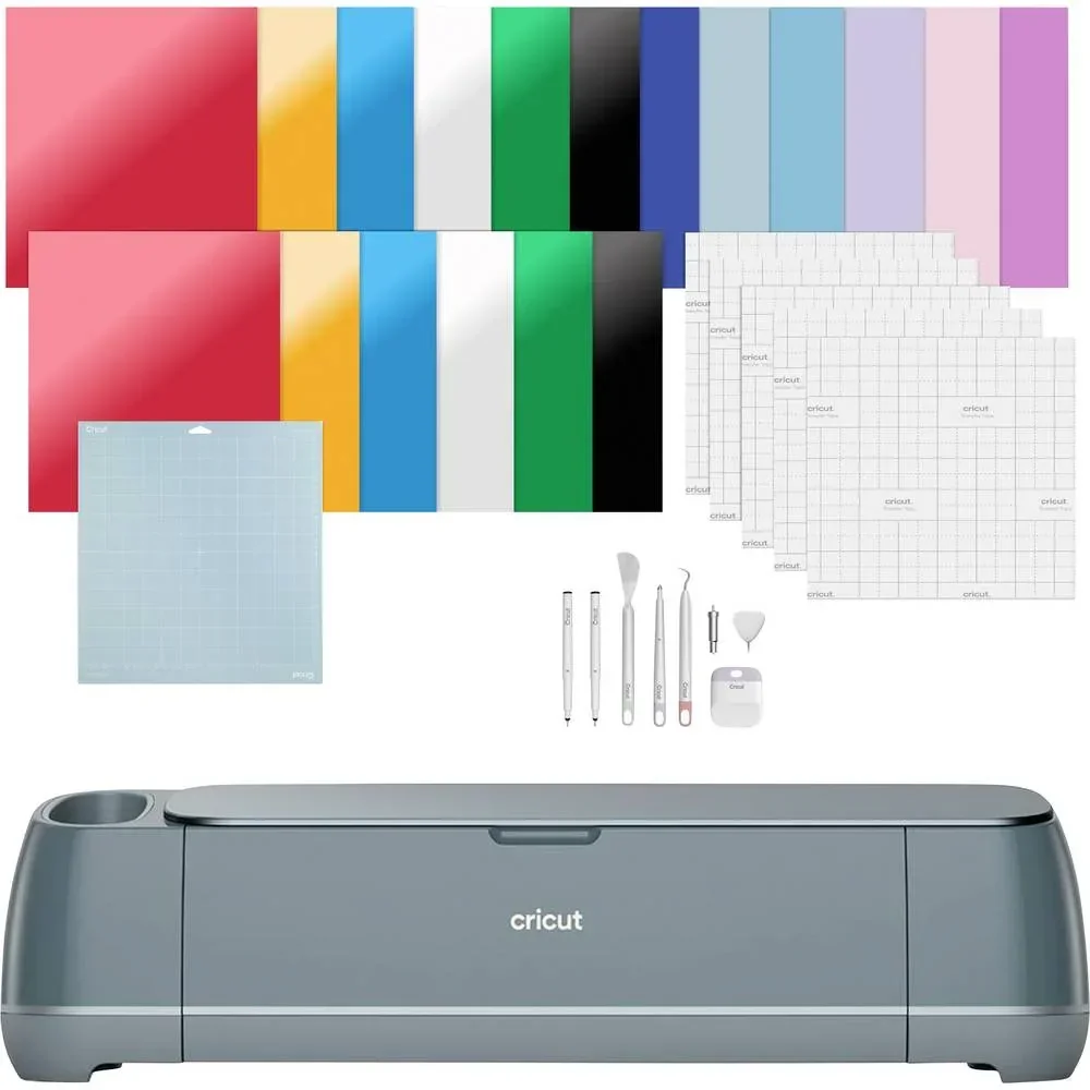 CRICUT Maker 4 Essentials Bundle Schneideplotter-Set Salbei