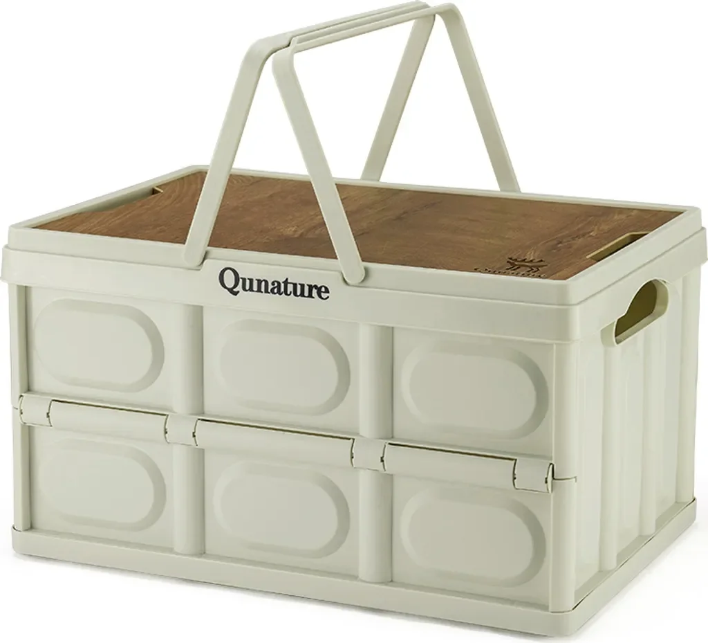 ROCKBROS Qunature Campingbox 55L mit Deckel und Griff faltbar