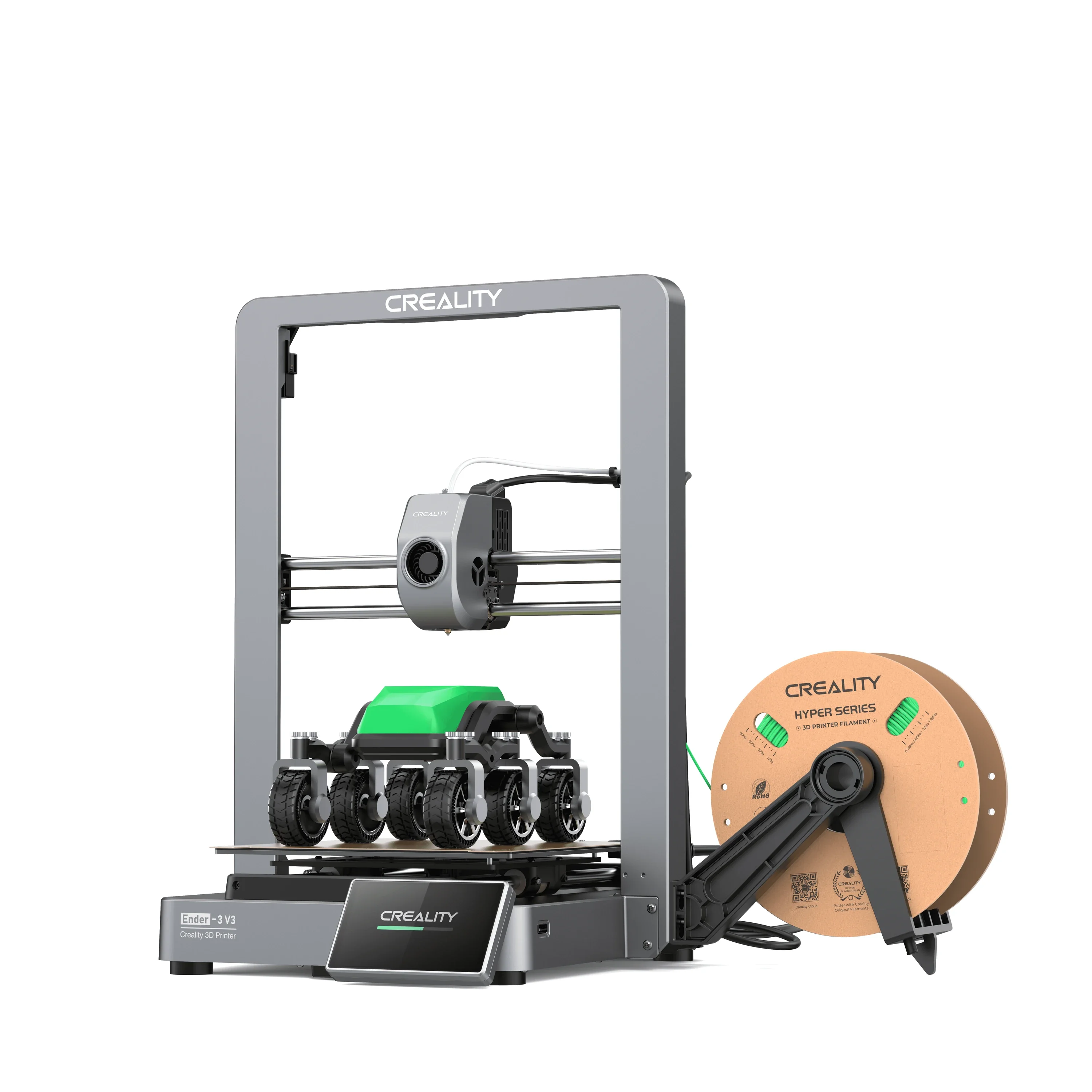 Creality Ender-3 V3 3D-Drucker FDM mit Direktantrieb Auto-Leveling