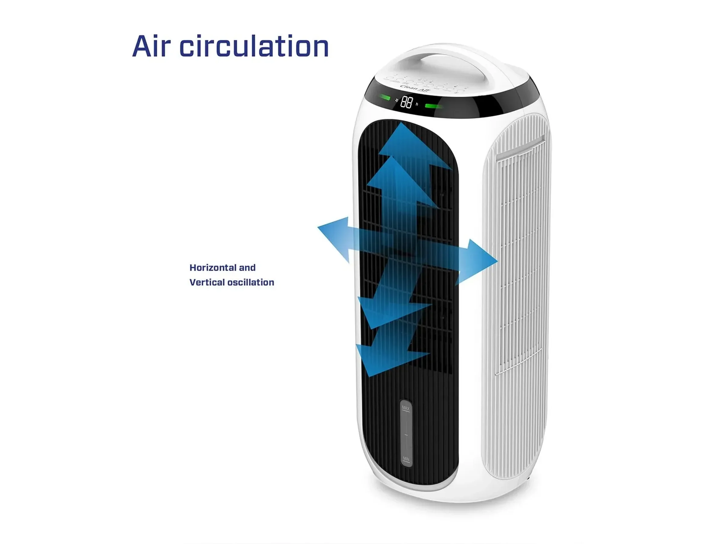 Clean Air Optima CA106 4in1 Luftkühler Luftreiniger Befeuchter 65 m2