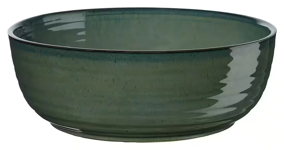 ASA SELECTION Pokebowl Salatschüssel 25 cm grün handgefertigt