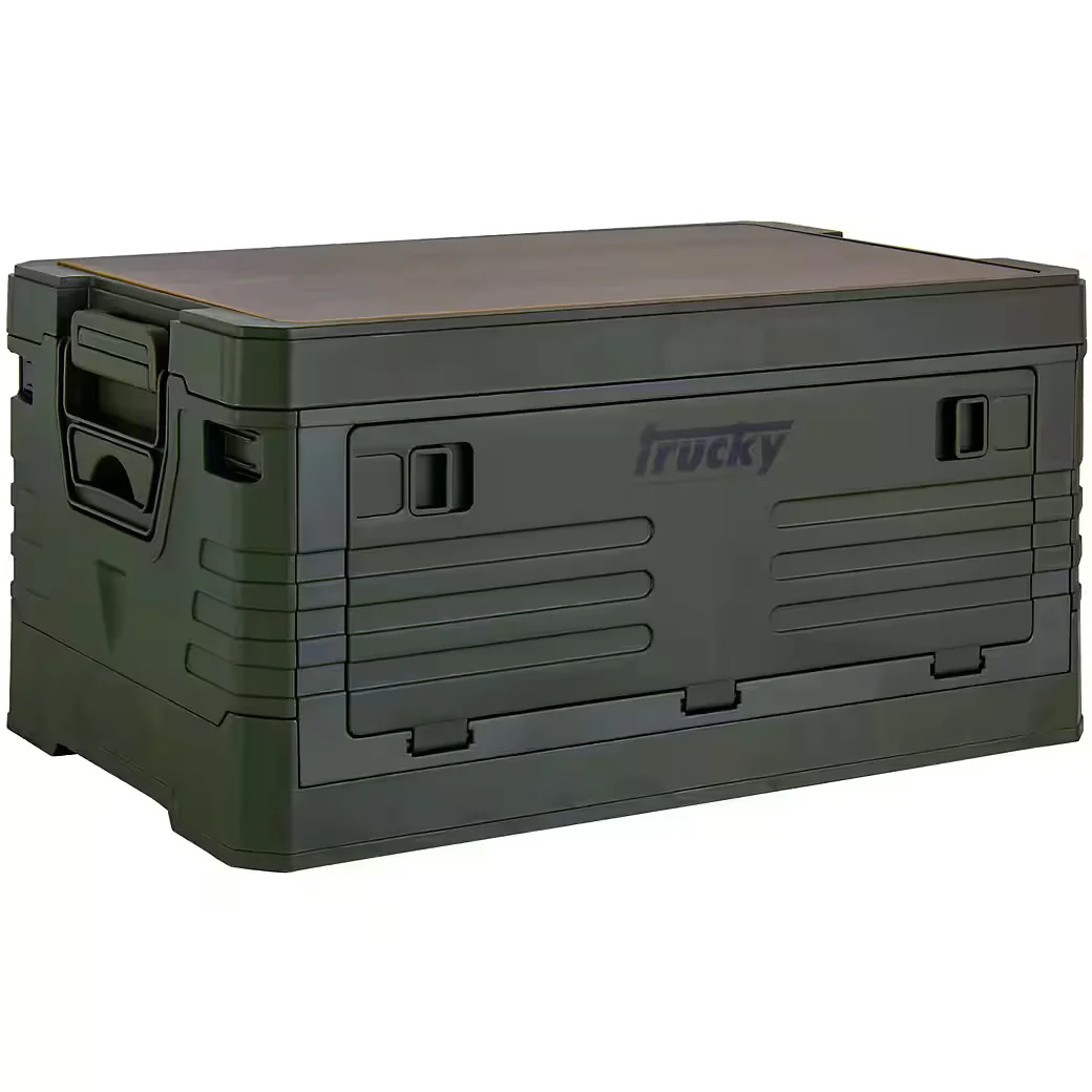TRUCKY Faltbox Klappkiste Camping faltbar Grün