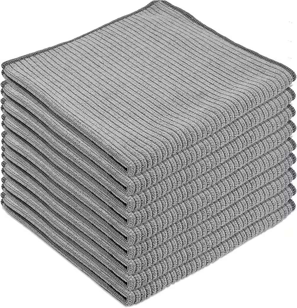 FIXEDBYU Mikrofasertuch 40x40 cm antibakteriell Wischtuch Bad Küche