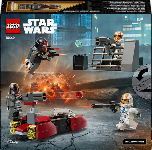 LEGO Star Wars Belagerung von Mandalore Battle Pack 75449 Bauset
