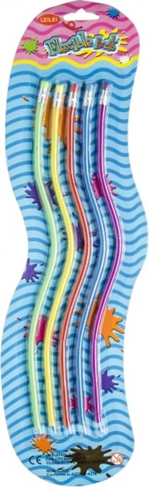 Duckiez – Biegbare Bleistifte (5er-Set)